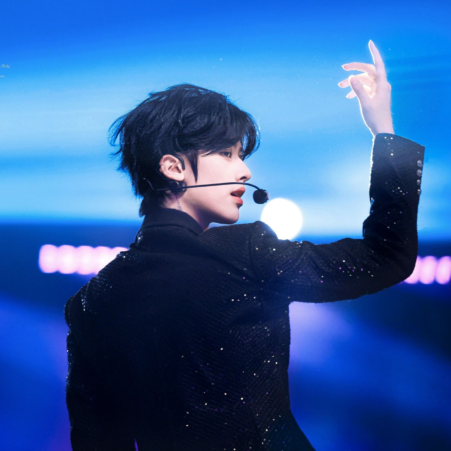 Recent activity shot of Ricky (ZEROBASEONE)