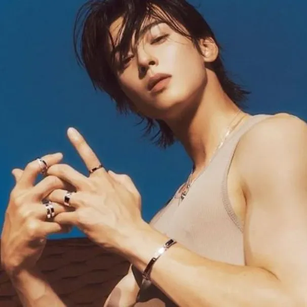 Recent activity shot of Eunwoo (ASTRO)