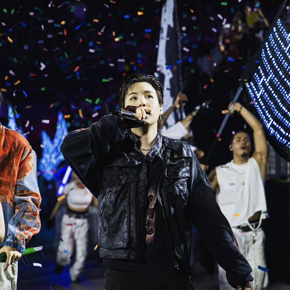 Momen yang diabadikan oleh penggemar SUGA (BTS)