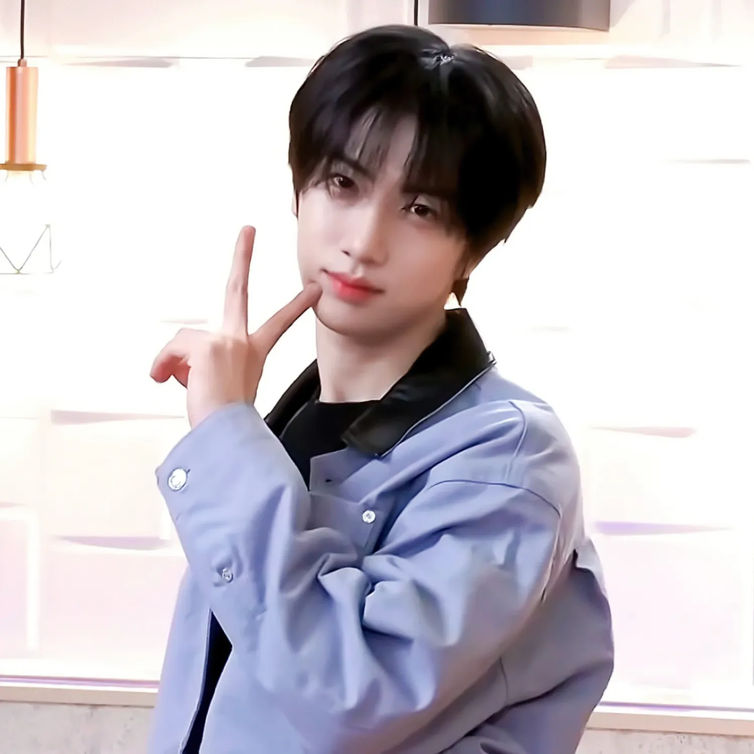 A moment captured by Wonjin (CRAVITY)'s fan