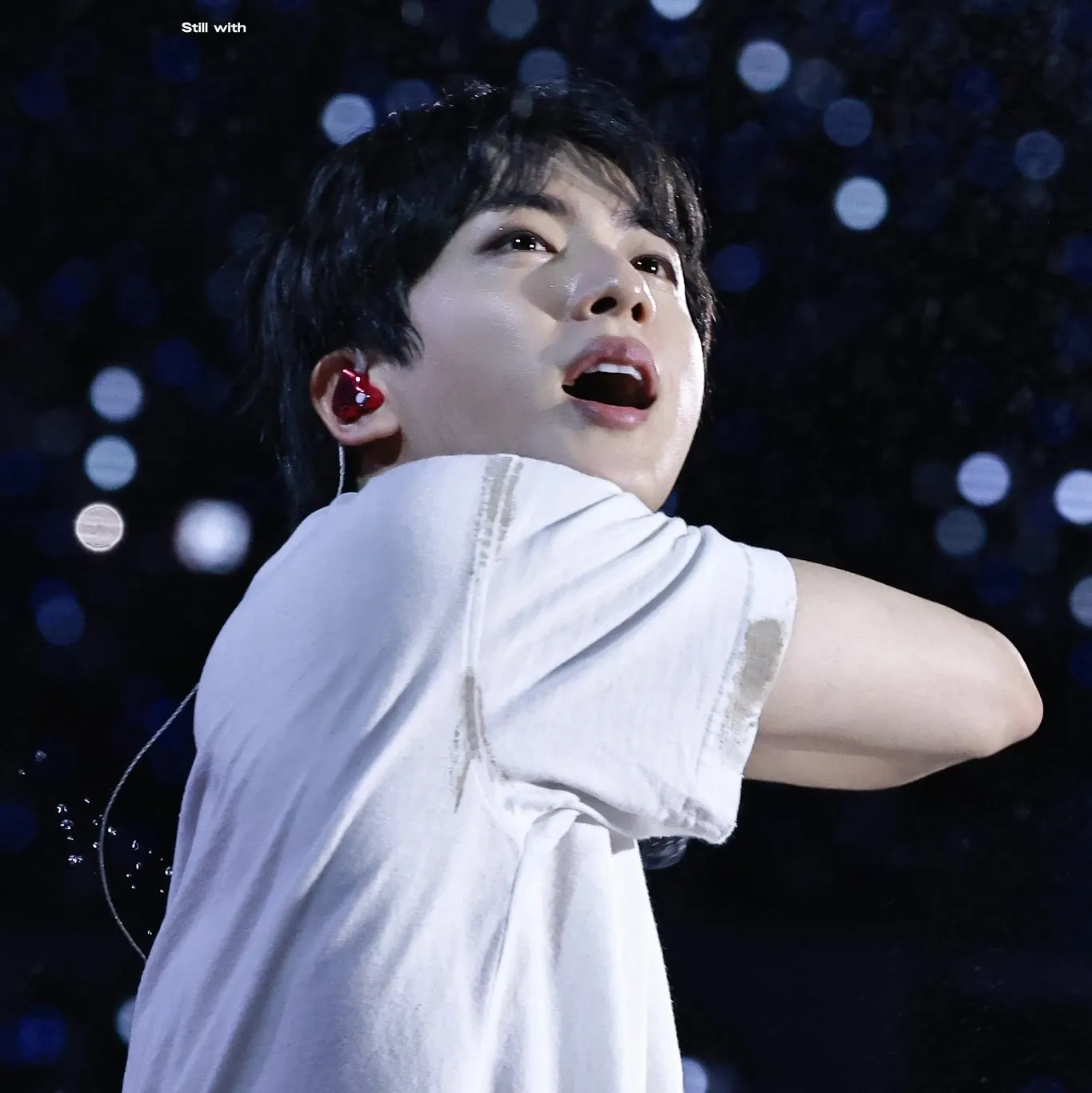 Potret di balik layar Jin (BTS)