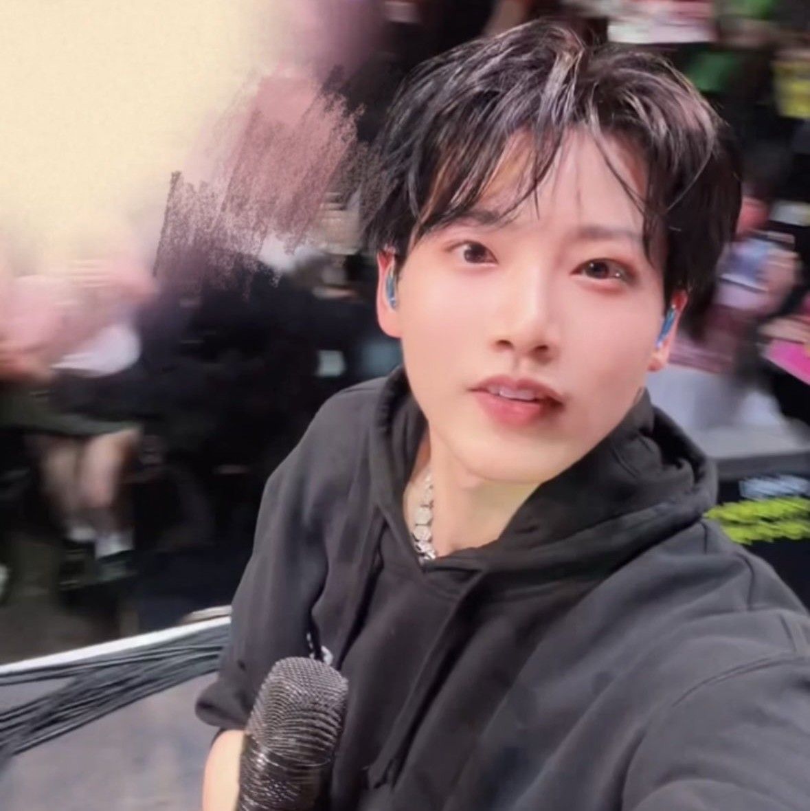 A moment captured by Junkyu (TREASURE)'s fan