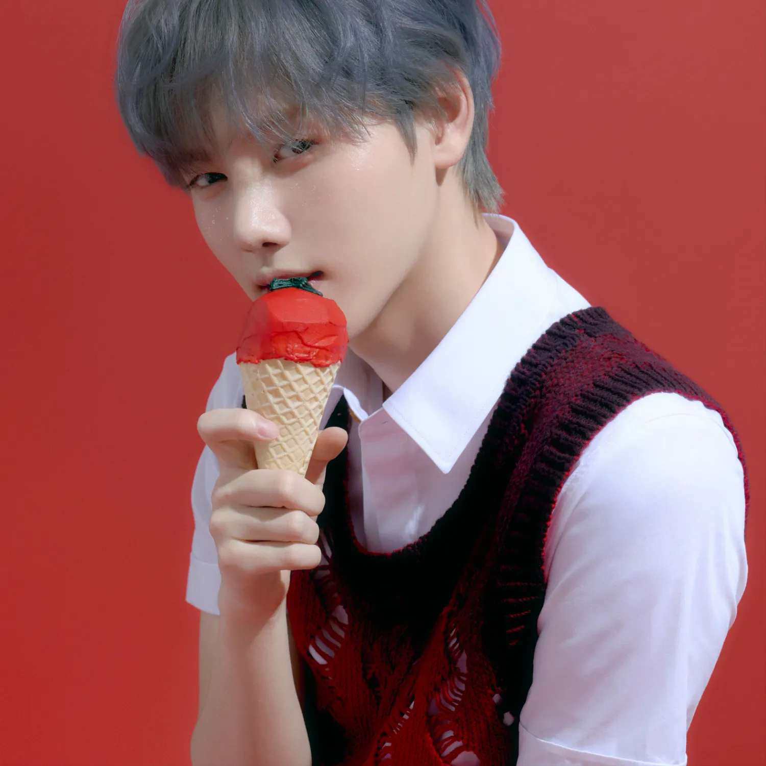 Behind-the-scenes cut of Minhee (CRAVITY)