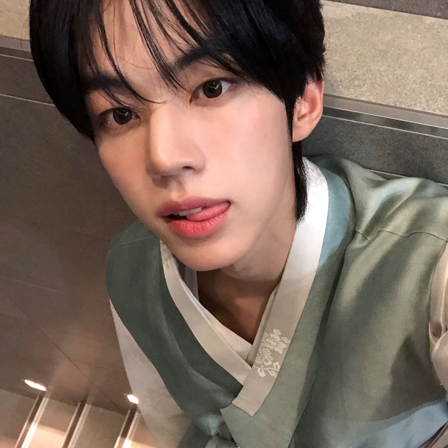 A moment captured by TWS's fan