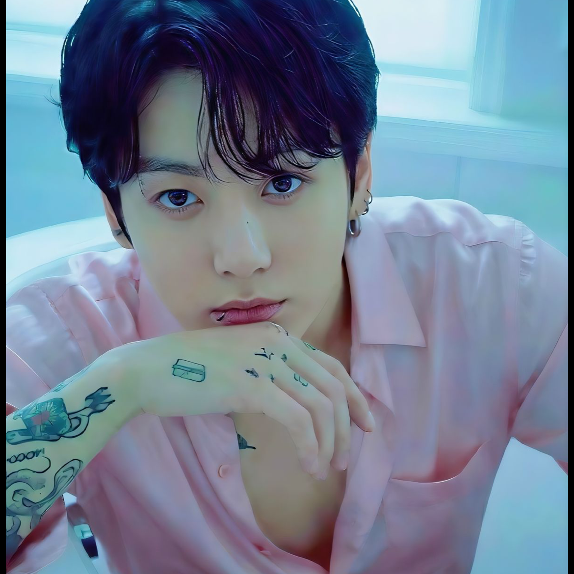 A moment captured by Jungkook (BTS)'s fan