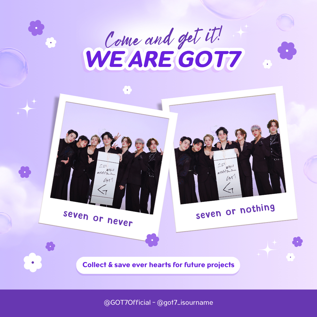 Recent activity shot of GOT7