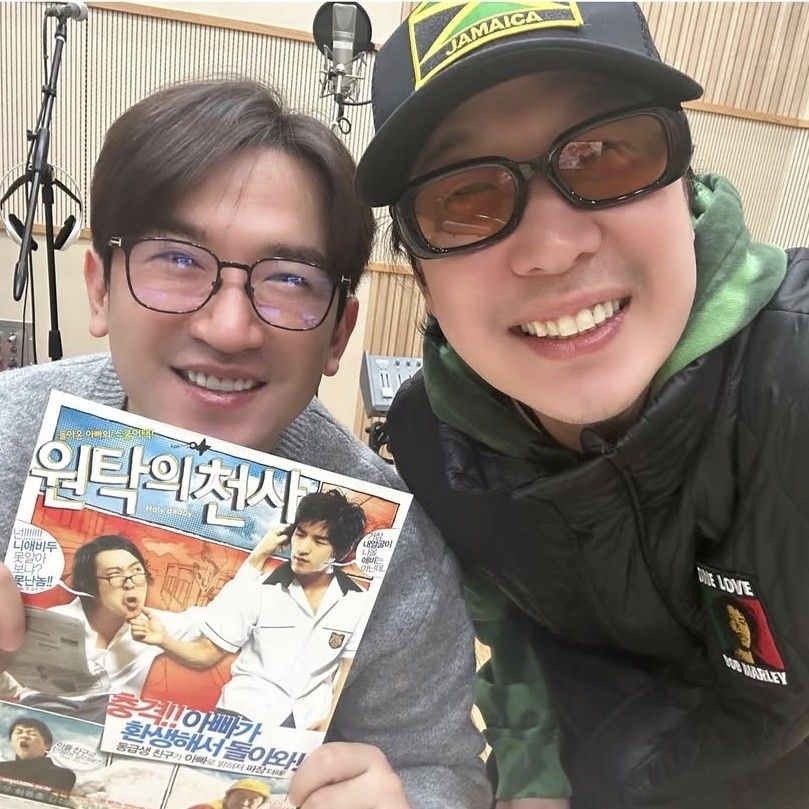 A moment captured by Lee Minwoo (SHINHWA)'s fan