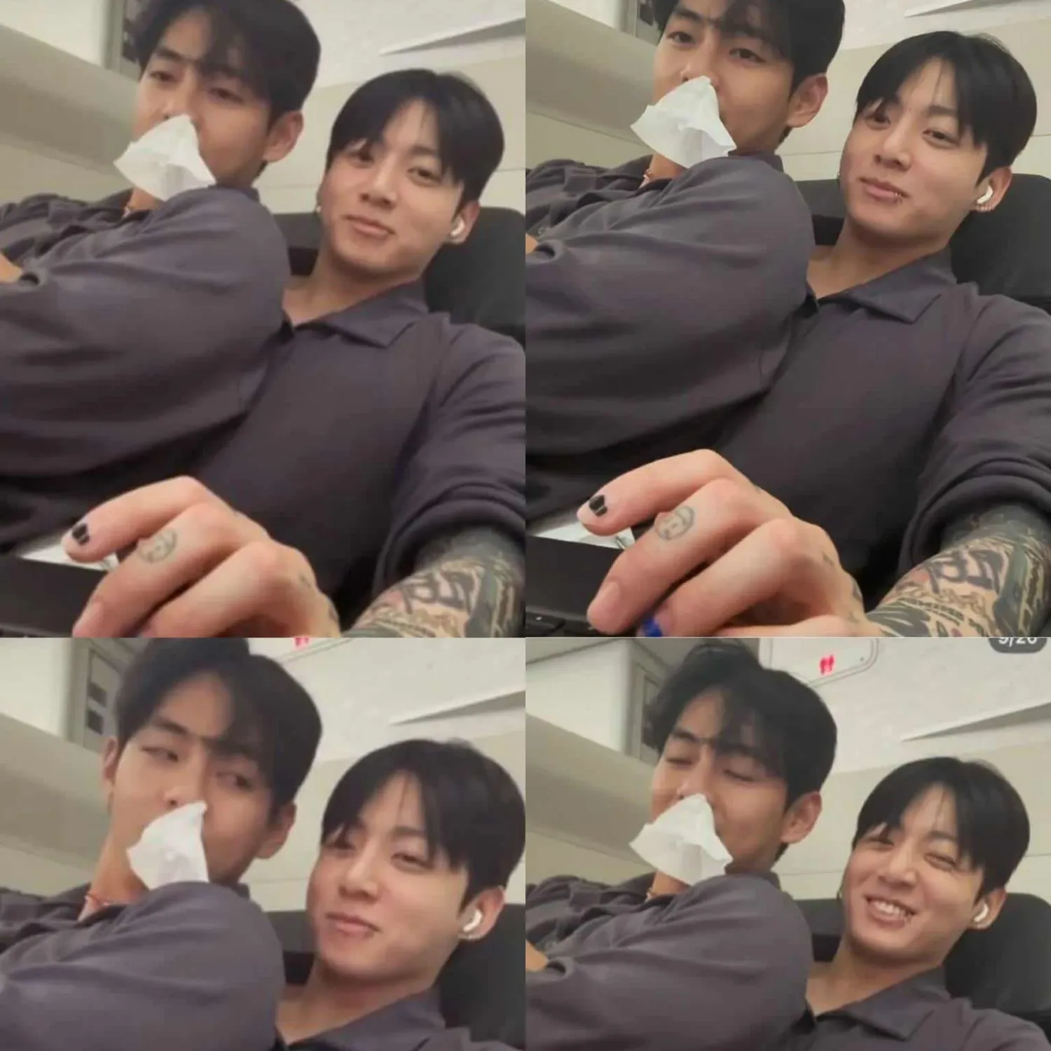 防弹少年团粉丝拍下的瞬间