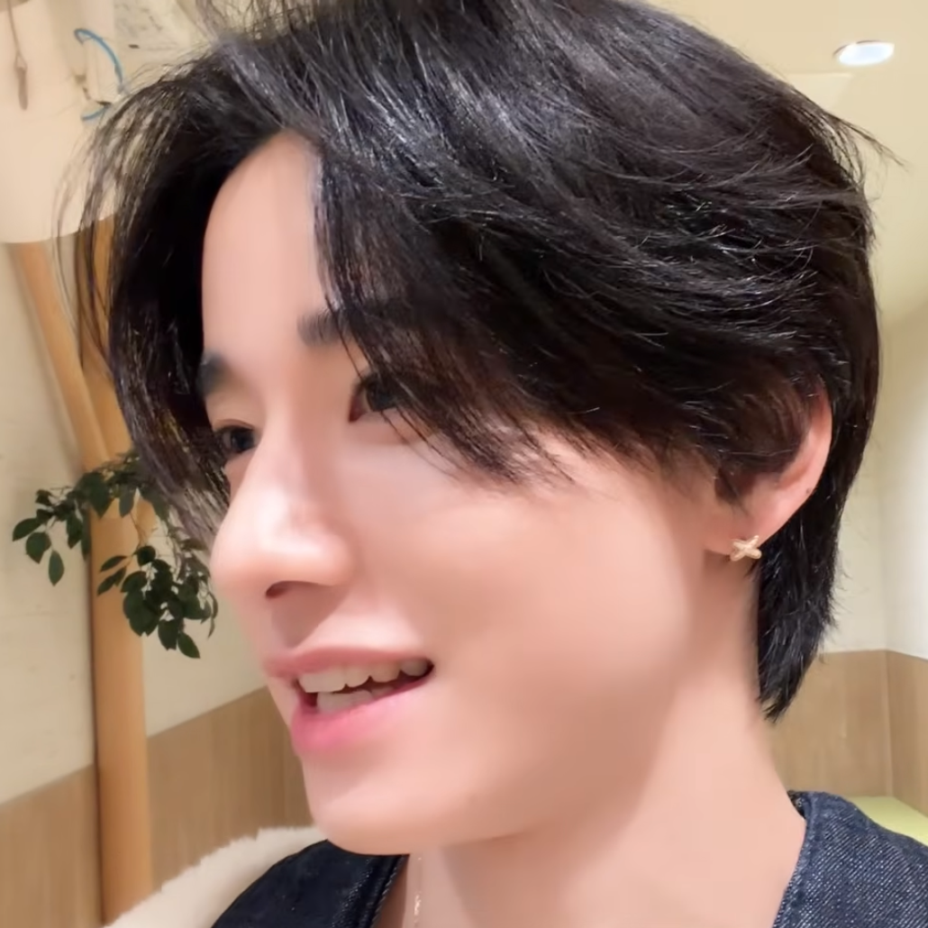 Recent activity shot of Sato Keigo (JO1)