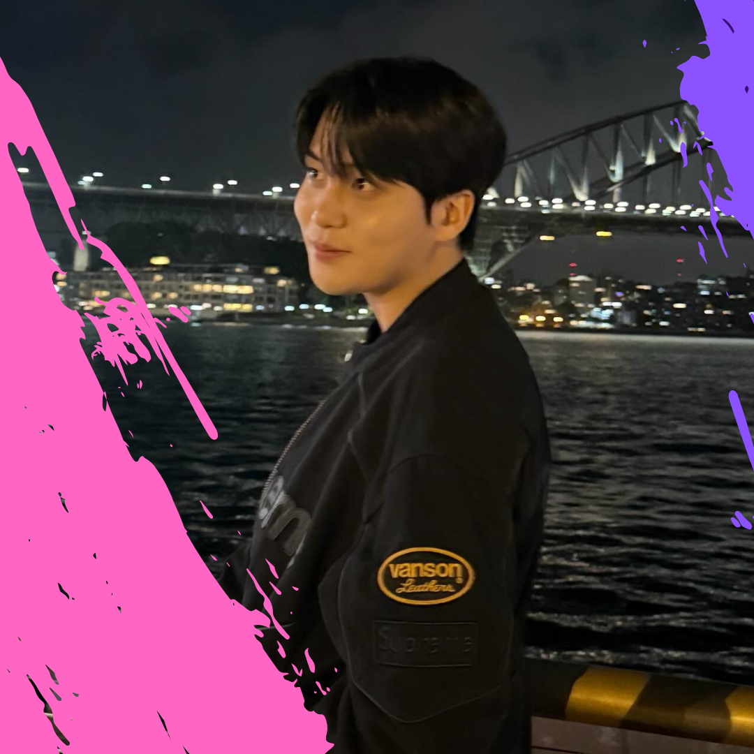 Recent activity shot of Jongho (ATEEZ)