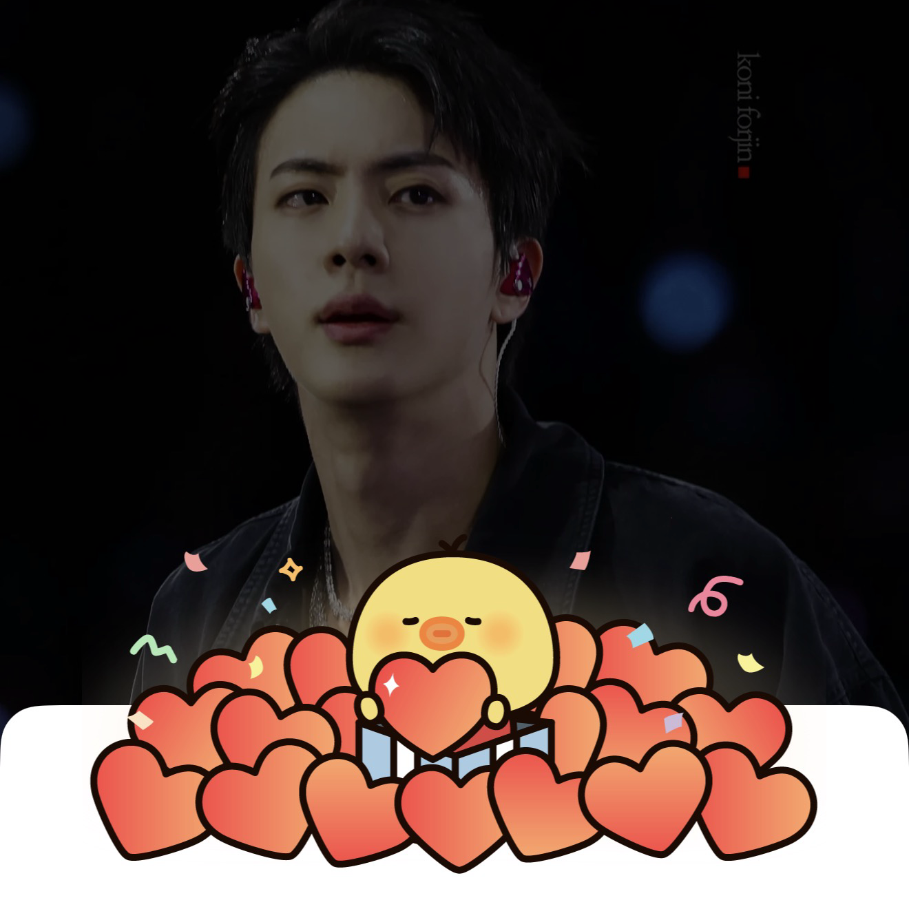 Behind-the-scenes cut of Jin (BTS)