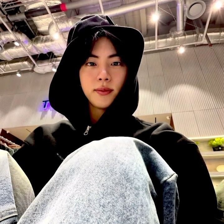 Momen yang diabadikan oleh penggemar Jin (BTS)