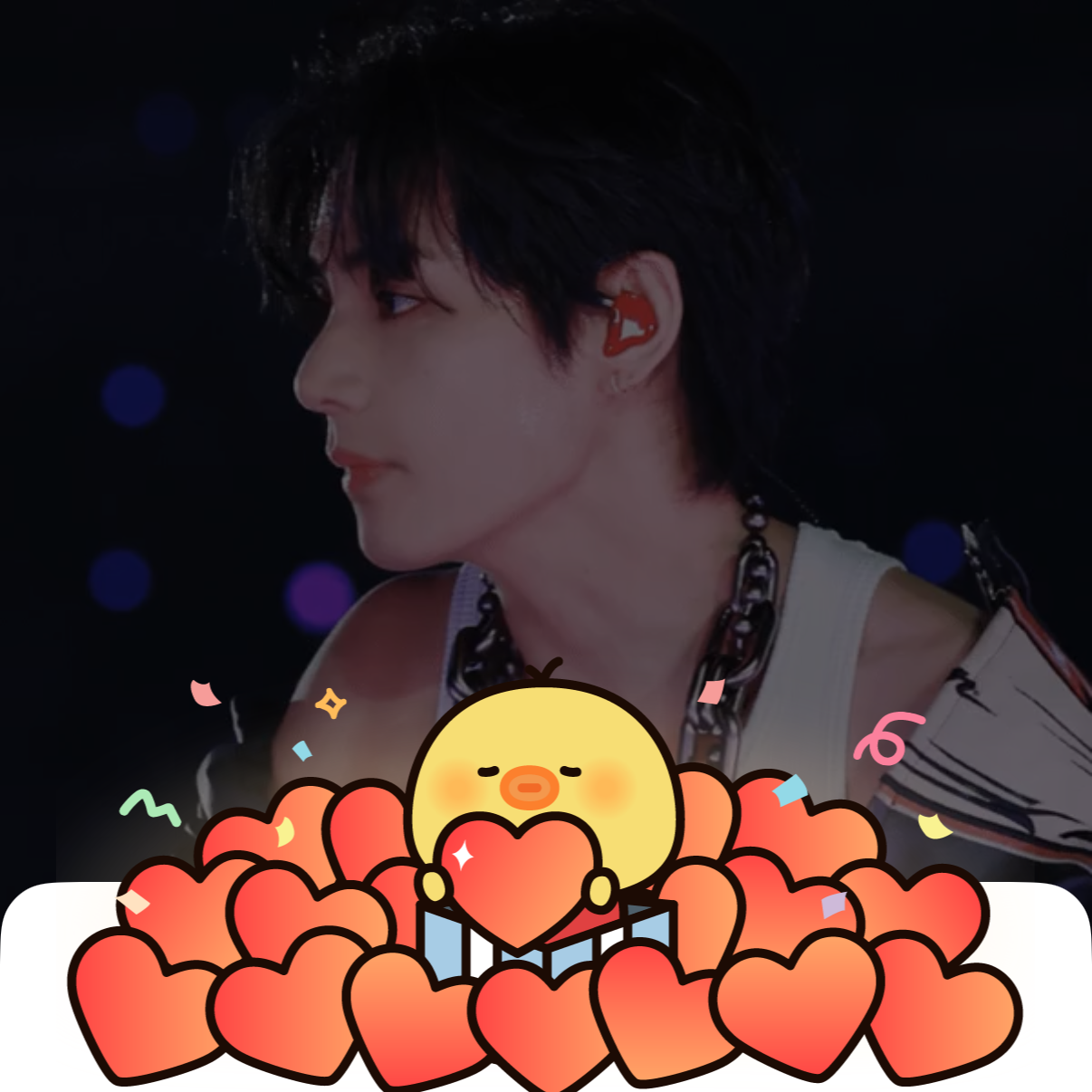 뷔 (방탄소년단)의 비하인드 컷