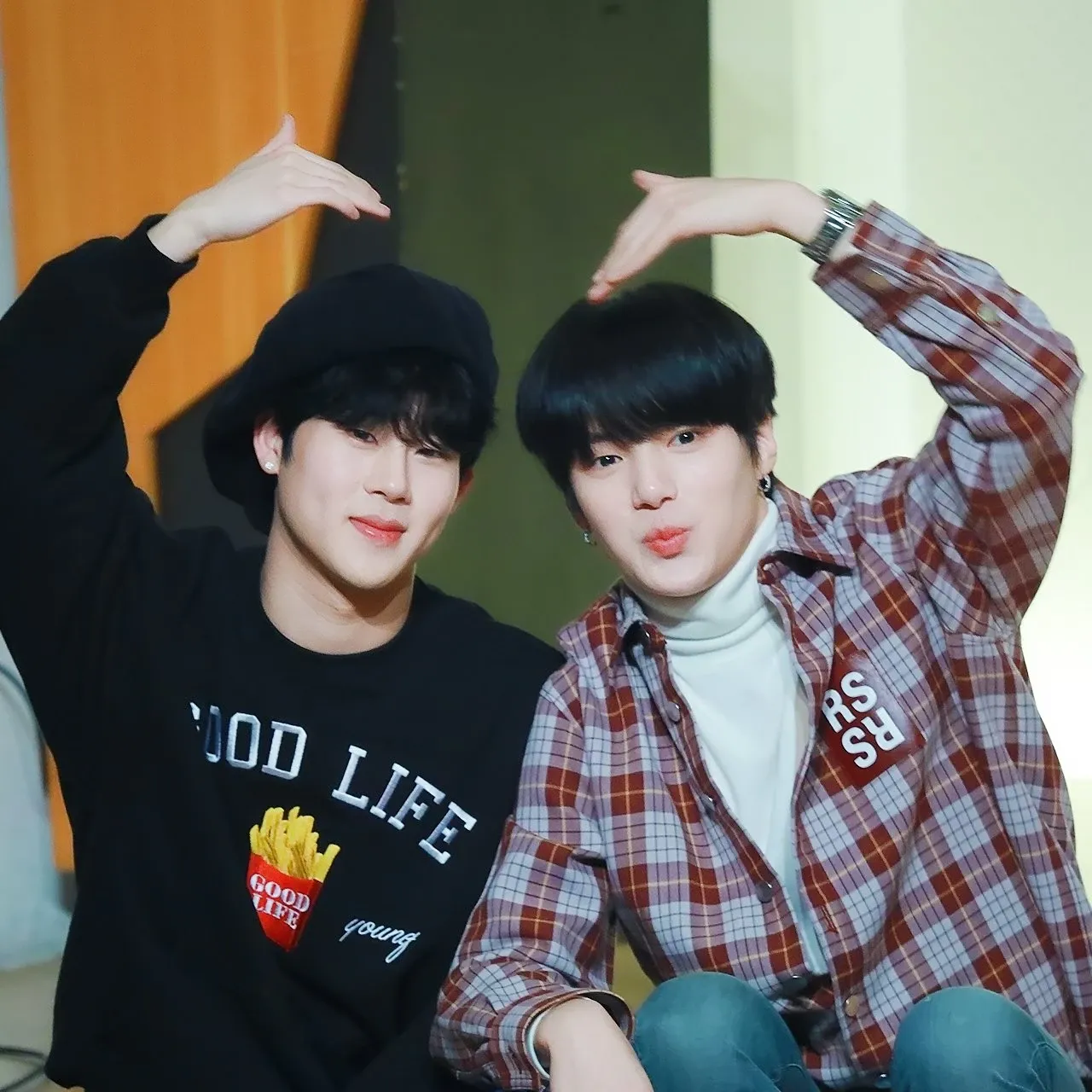 Recent activity shot of Minhyuk (MONSTA X)