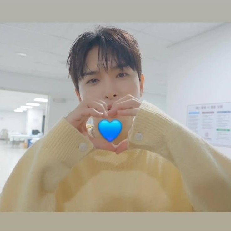 Behind-the-scenes cut of Ryeowook (Super Junior)