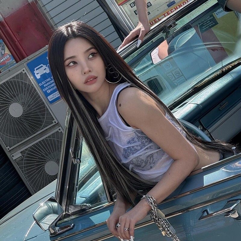 A moment captured by Soyeon (i-dle)'s fan