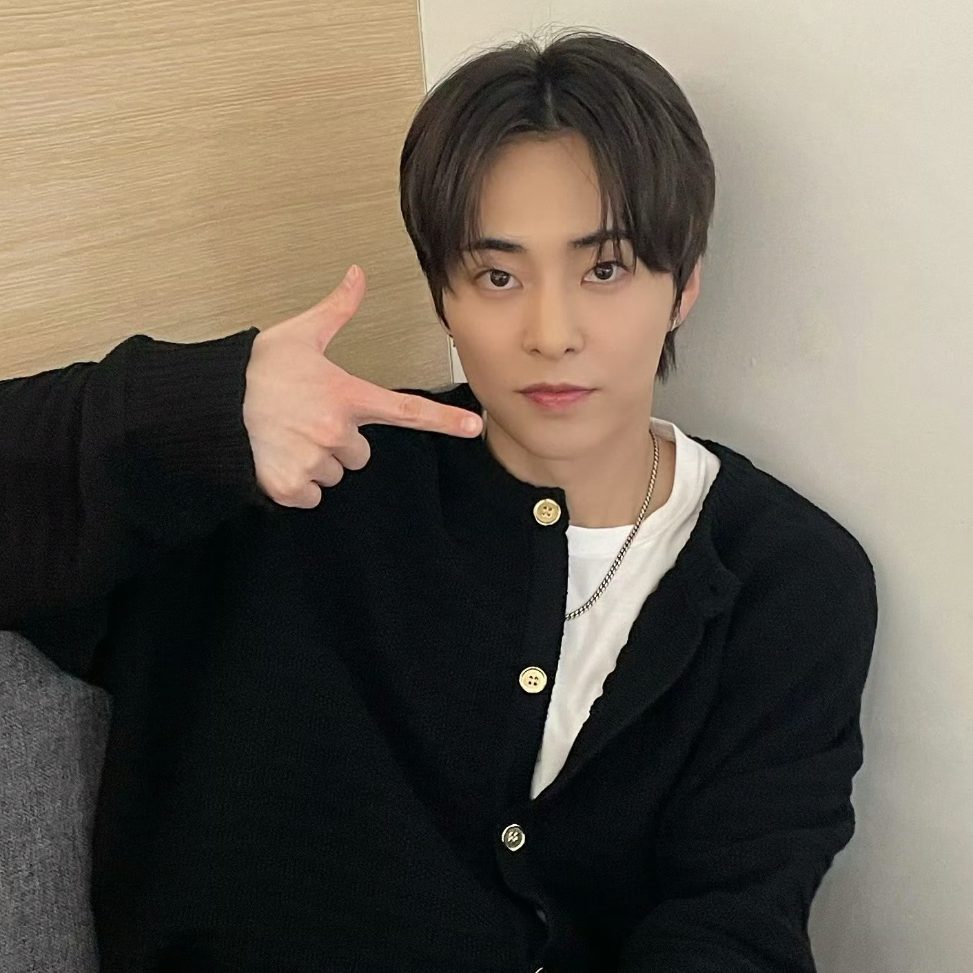 A moment captured by Xiumin (EXO)'s fan