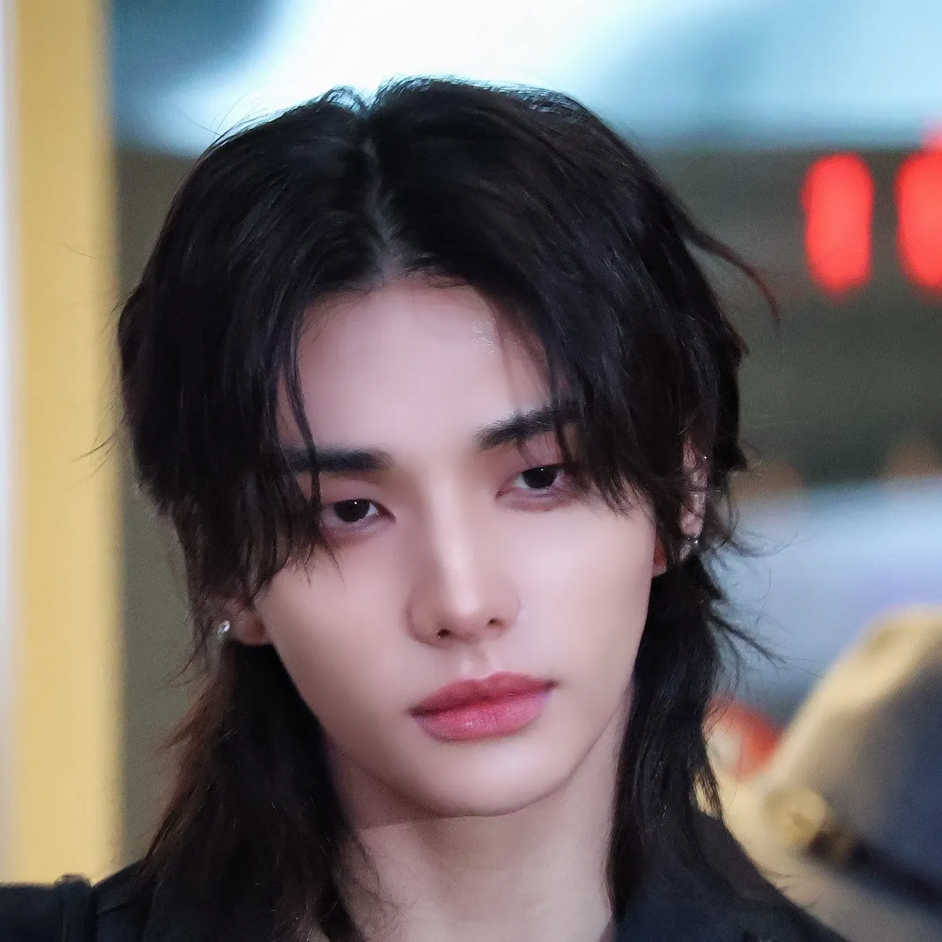 Recent activity shot of Hyunjin (Stray Kids)