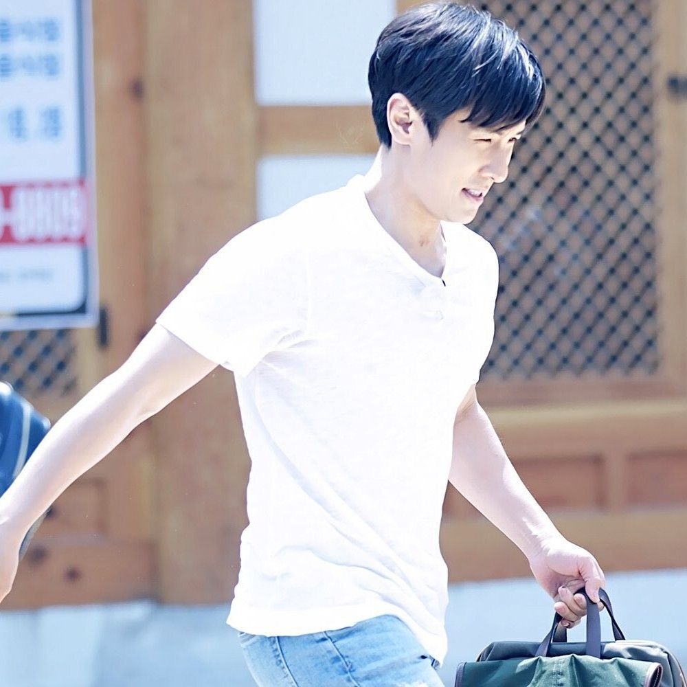 Recent activity shot of Kim Dongwan (SHINHWA)