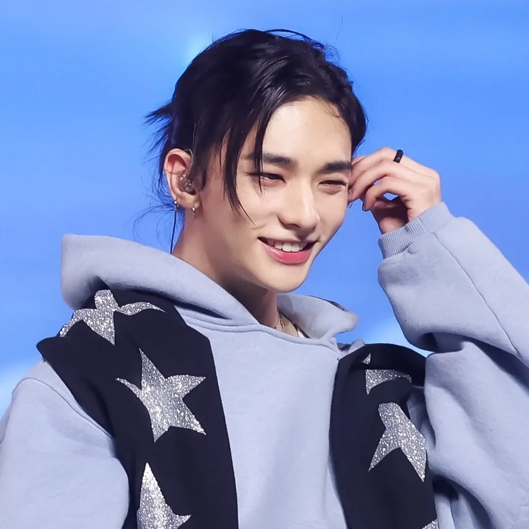 Behind-the-scenes cut of Hyunjin (Stray Kids)