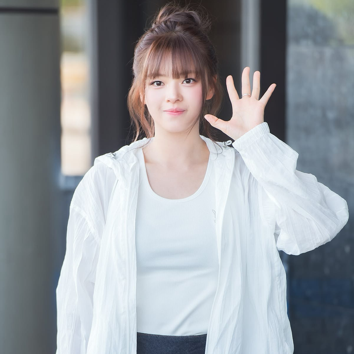 A moment captured by Jeongyeon (TWICE)'s fan