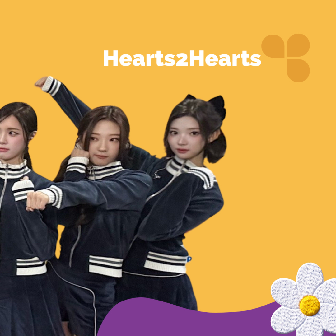 A moment captured by Hearts2Hearts's fan