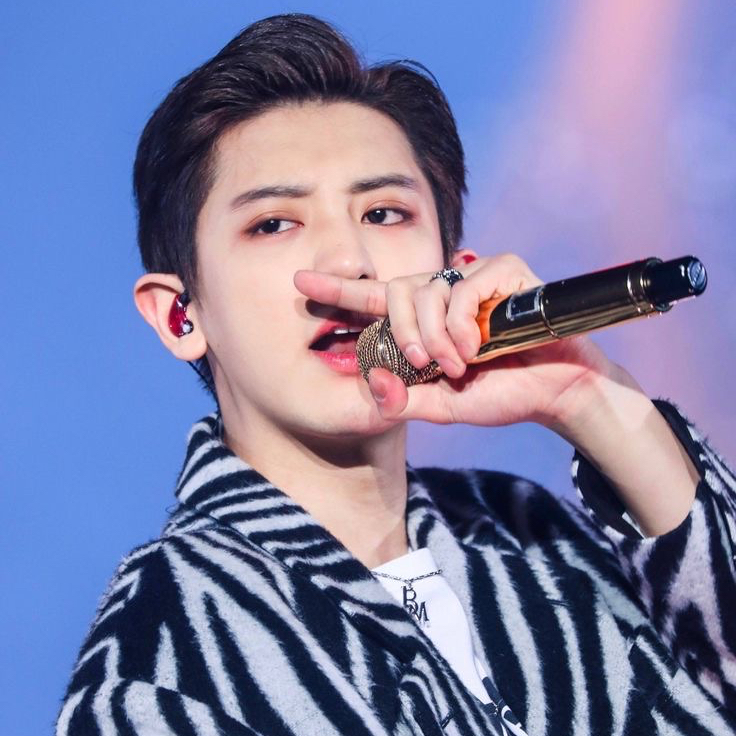 Momen yang diabadikan oleh penggemar Chanyeol (EXO)