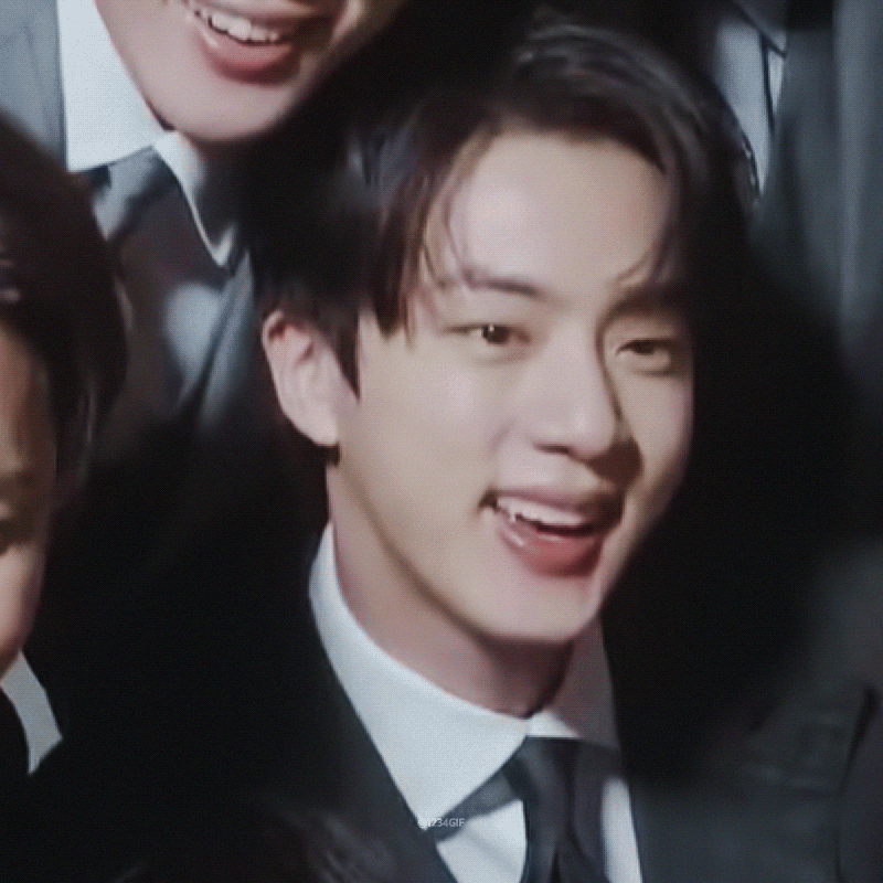 A moment captured by Jin (BTS)'s fan
