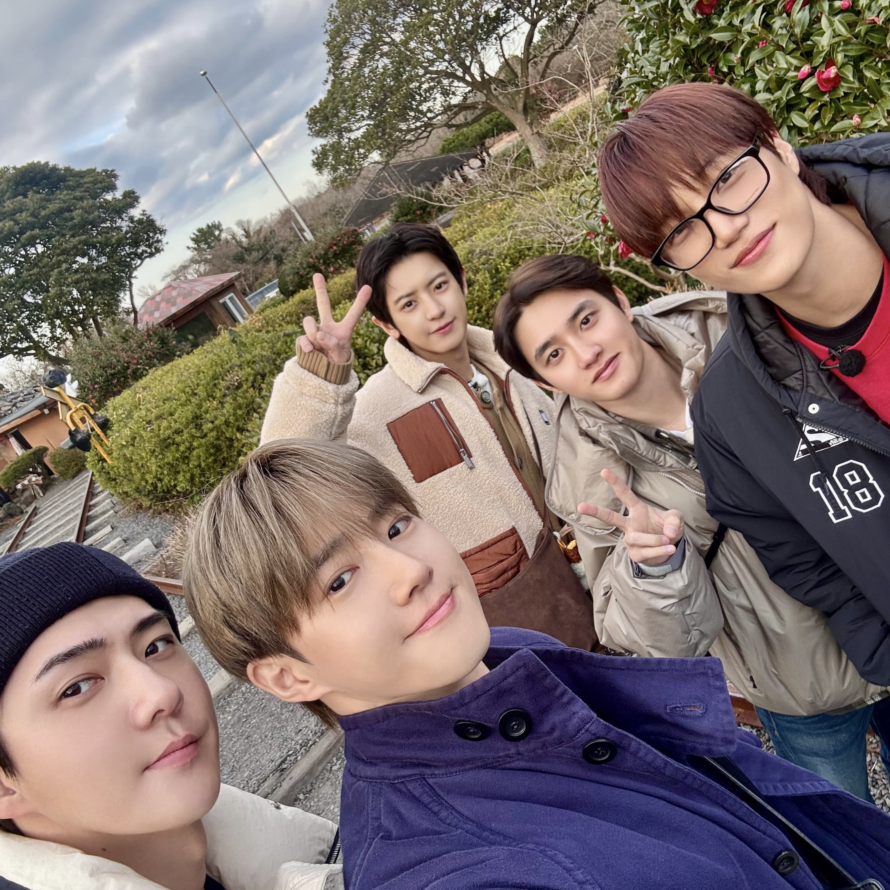 EXO의 비하인드 컷