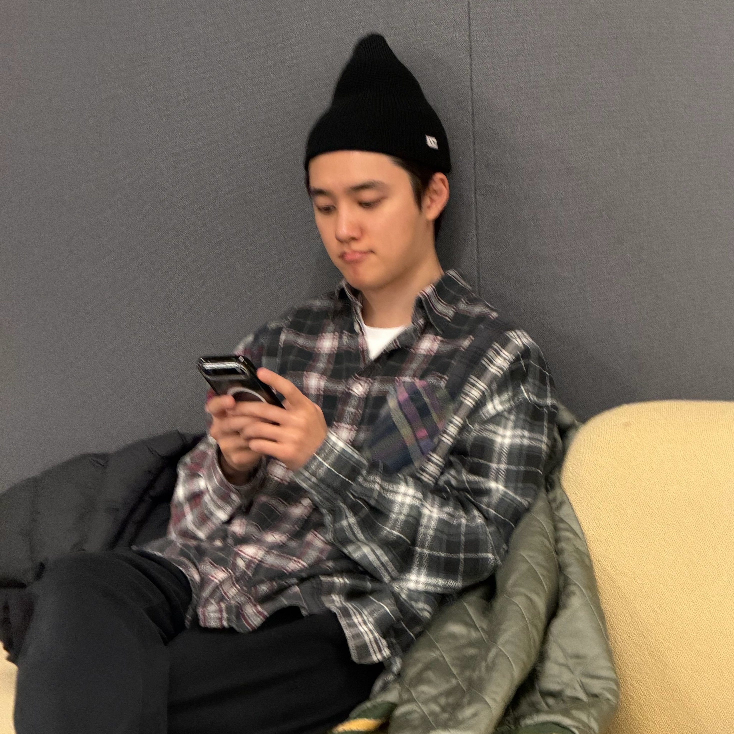 A moment captured by D.O. (EXO)'s fan