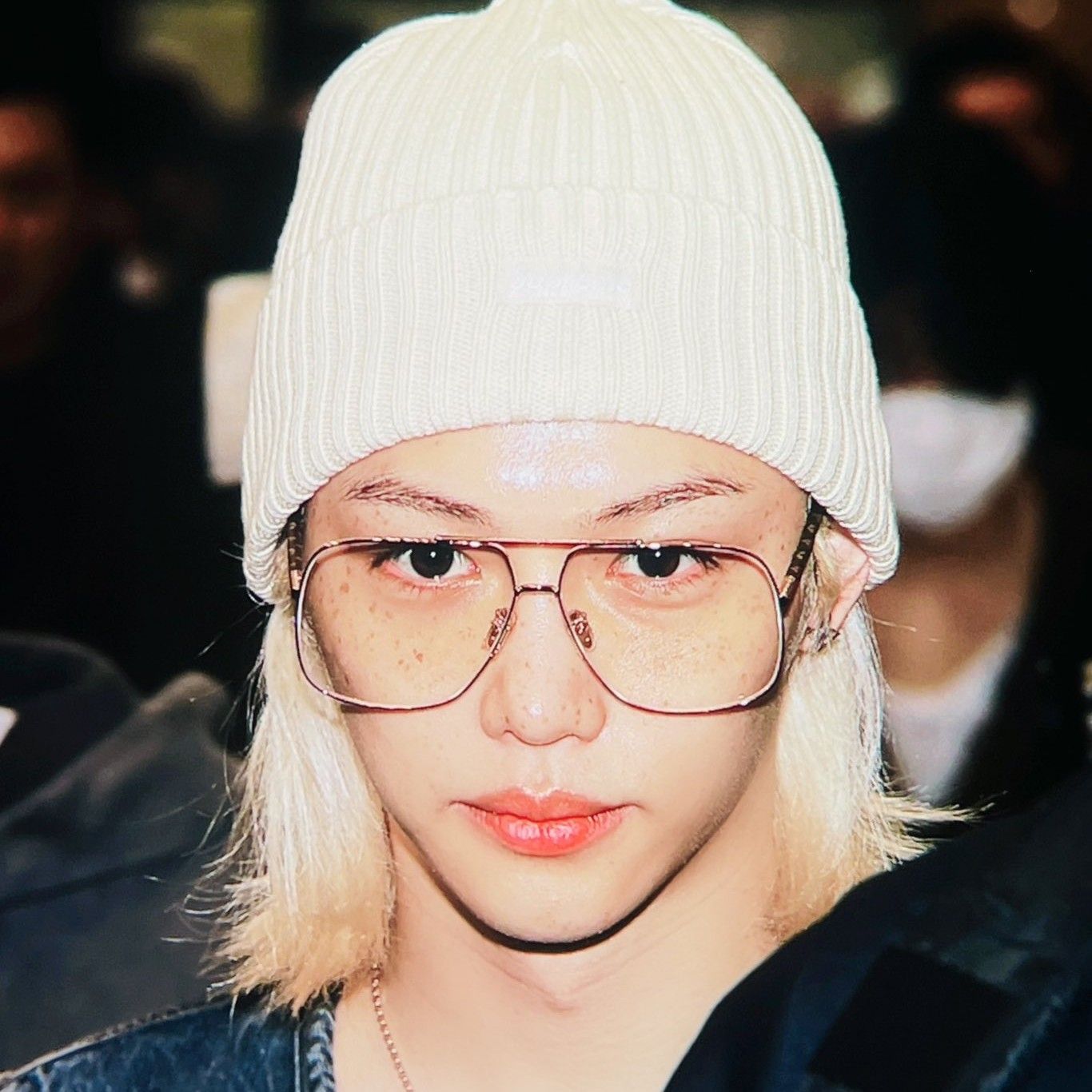 A moment captured by Felix (Stray Kids)'s fan