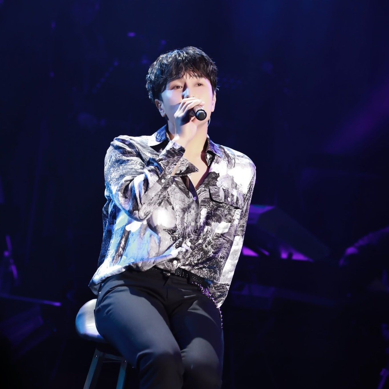 Recent activity shot of Kim Dongwan (SHINHWA)