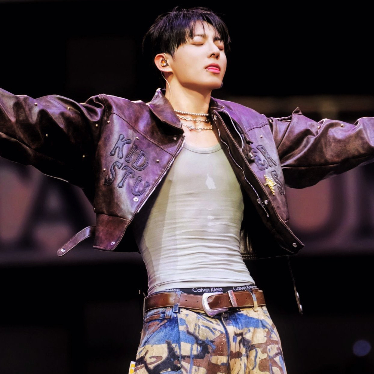 A moment captured by Jungkook (BTS)'s fan