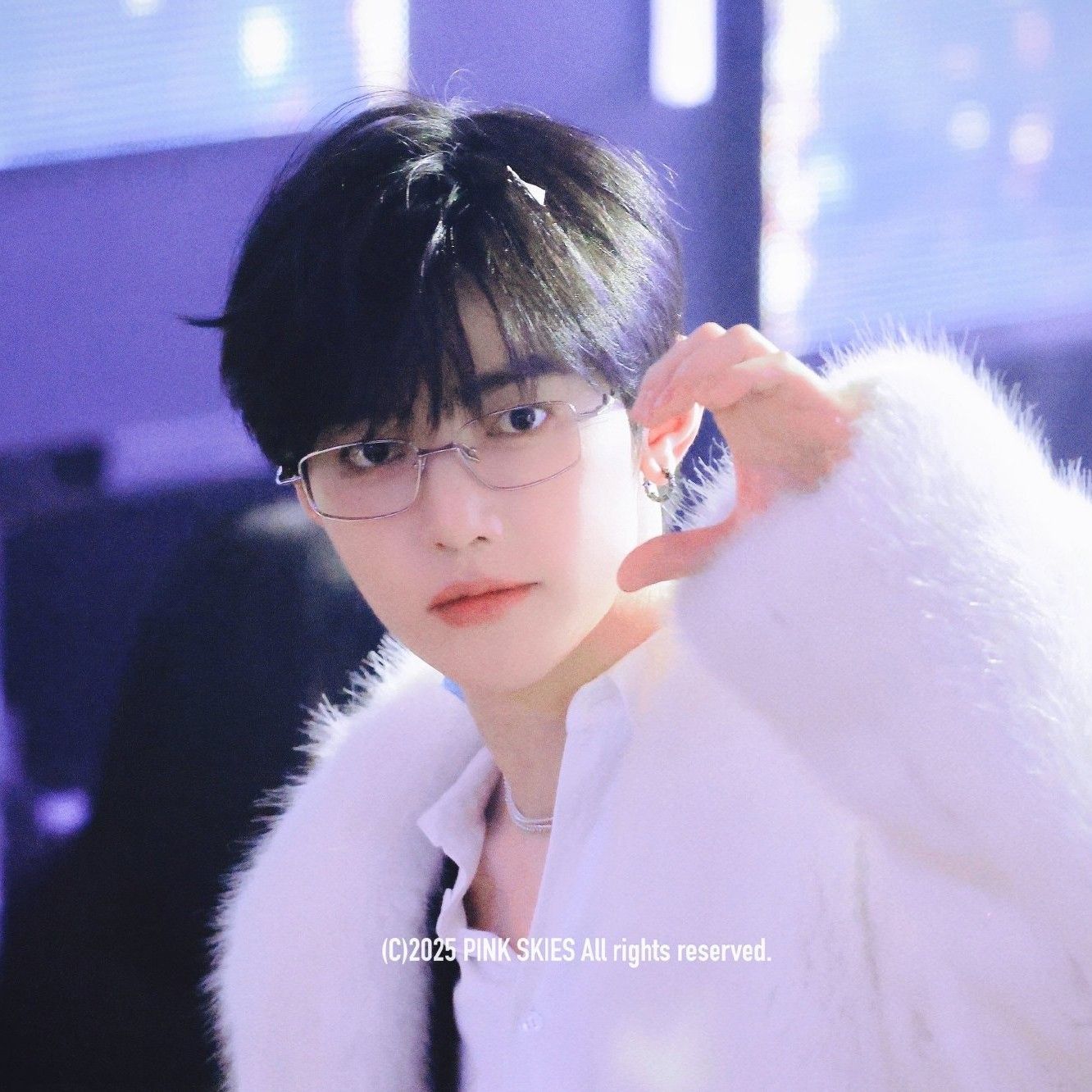 Recent activity shot of Zhang Hao (ZEROBASEONE)