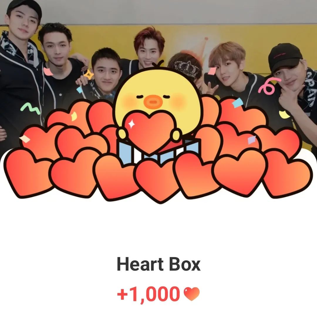 Recent activity shot of EXO