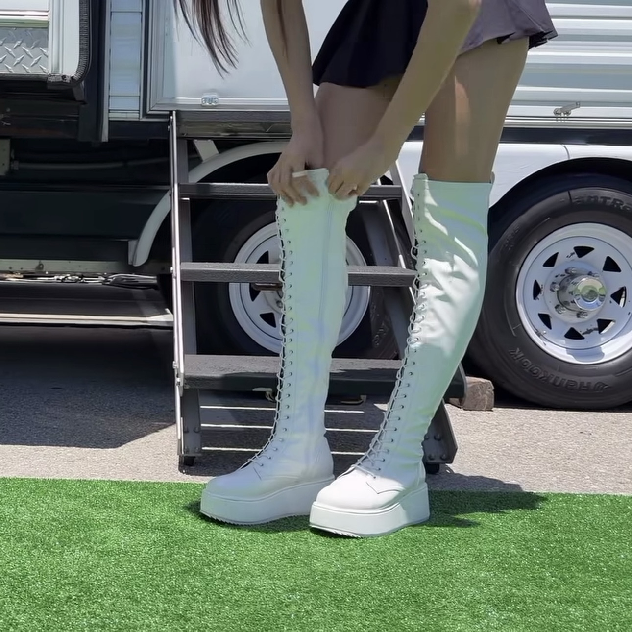Potret di balik layar Lisa (BLACKPINK)