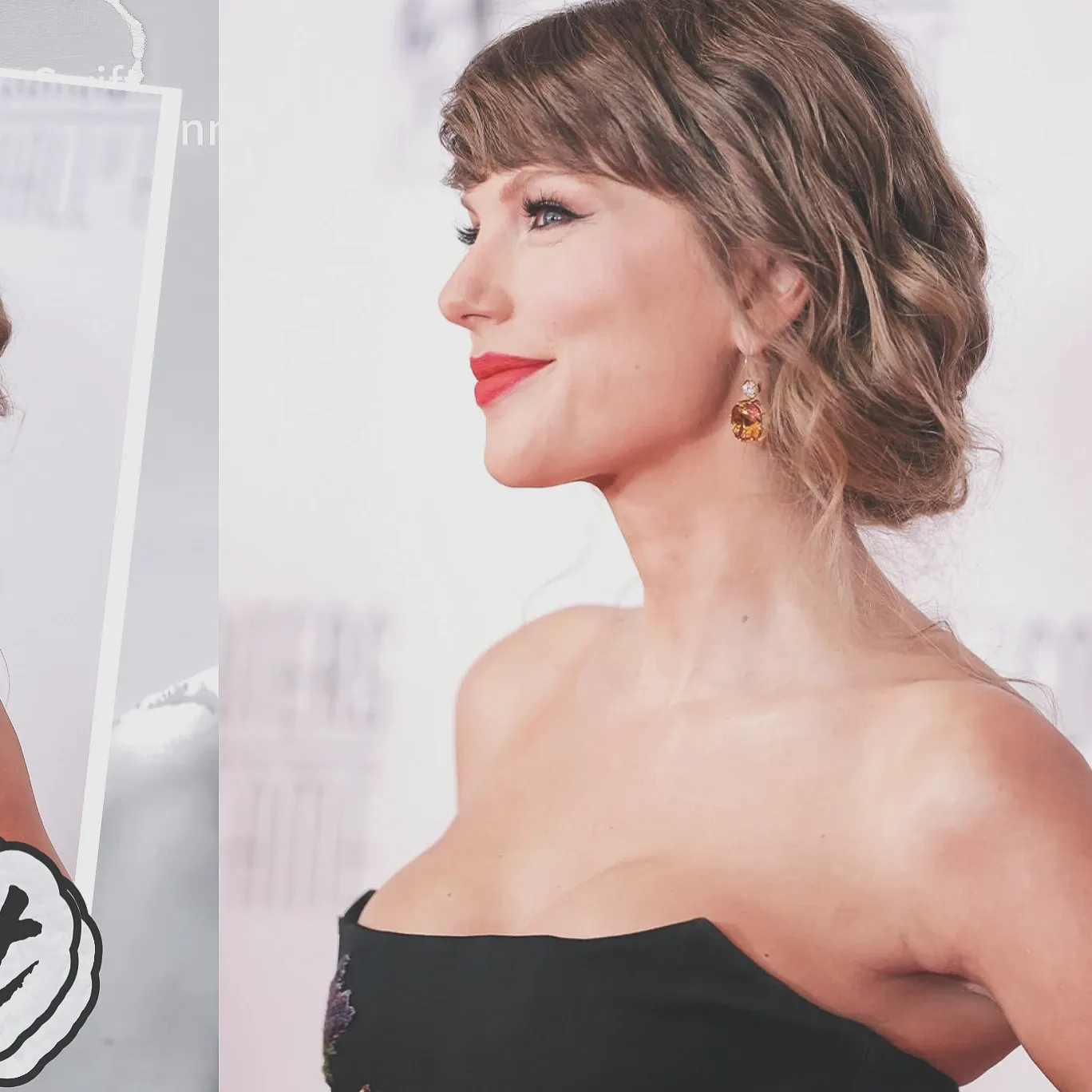 A moment captured by Taylor Swift's fan