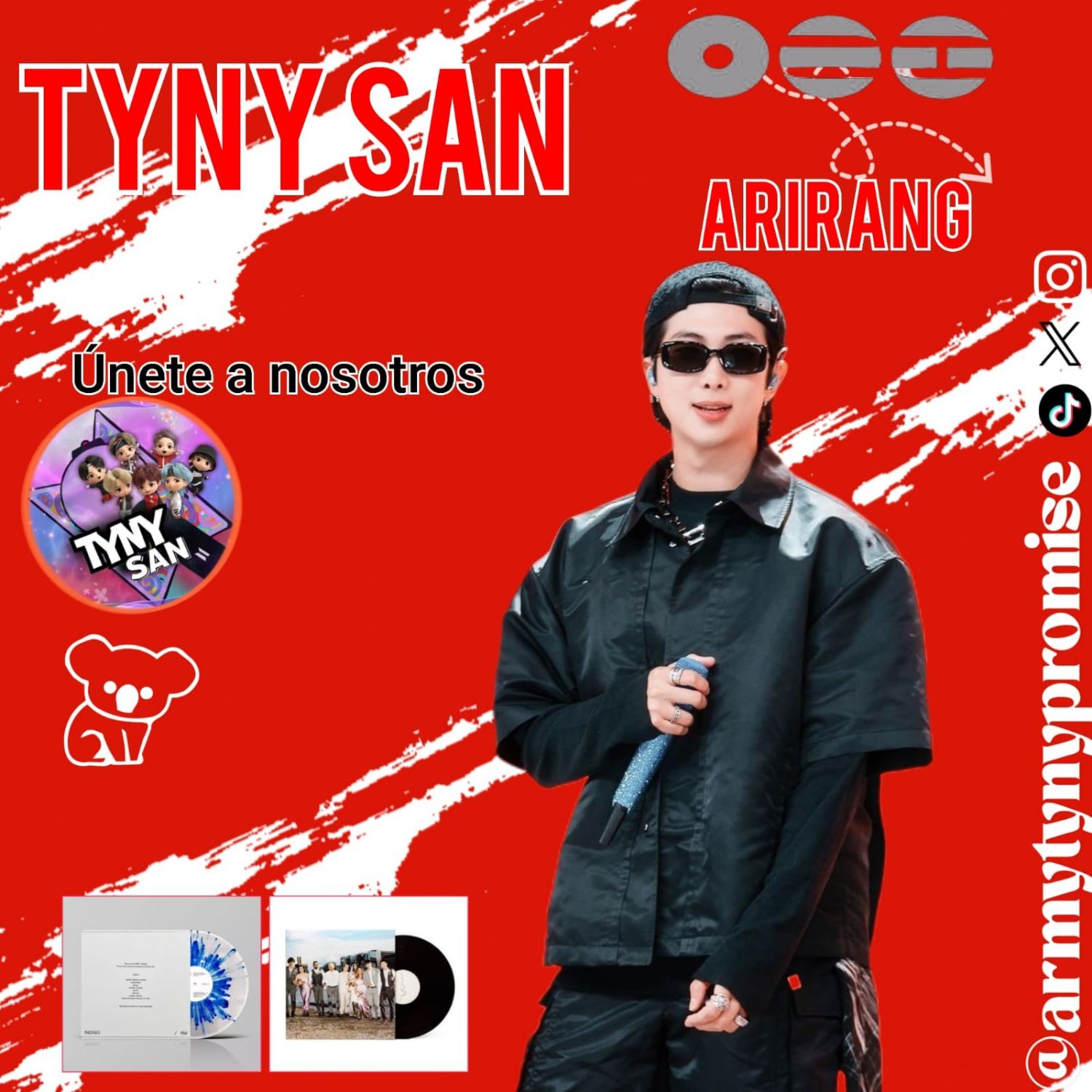 Recent activity shot of RM (BTS)