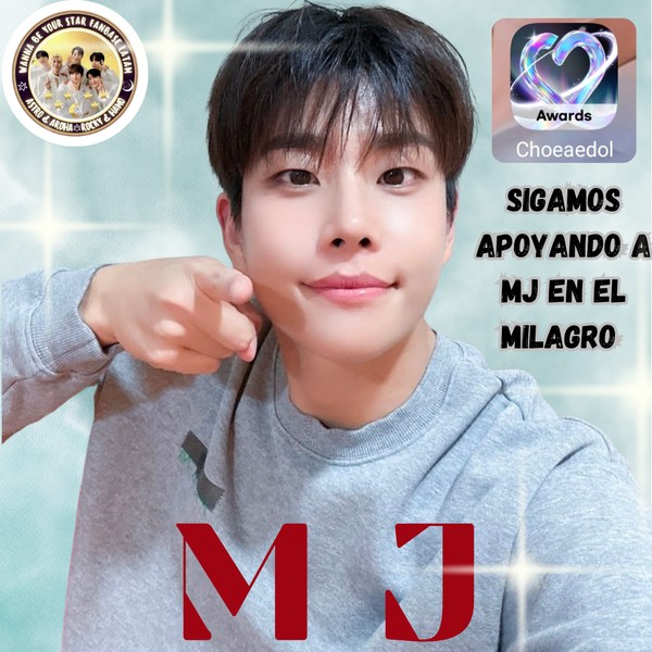 Foto perwakilan MJ (ASTRO) yang bersinar hari ini di Choeaedol