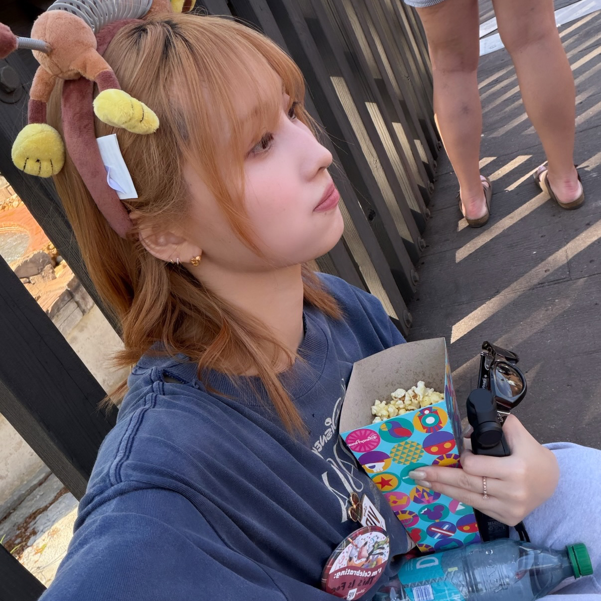 Momo (TWICE)粉絲拍下的瞬間