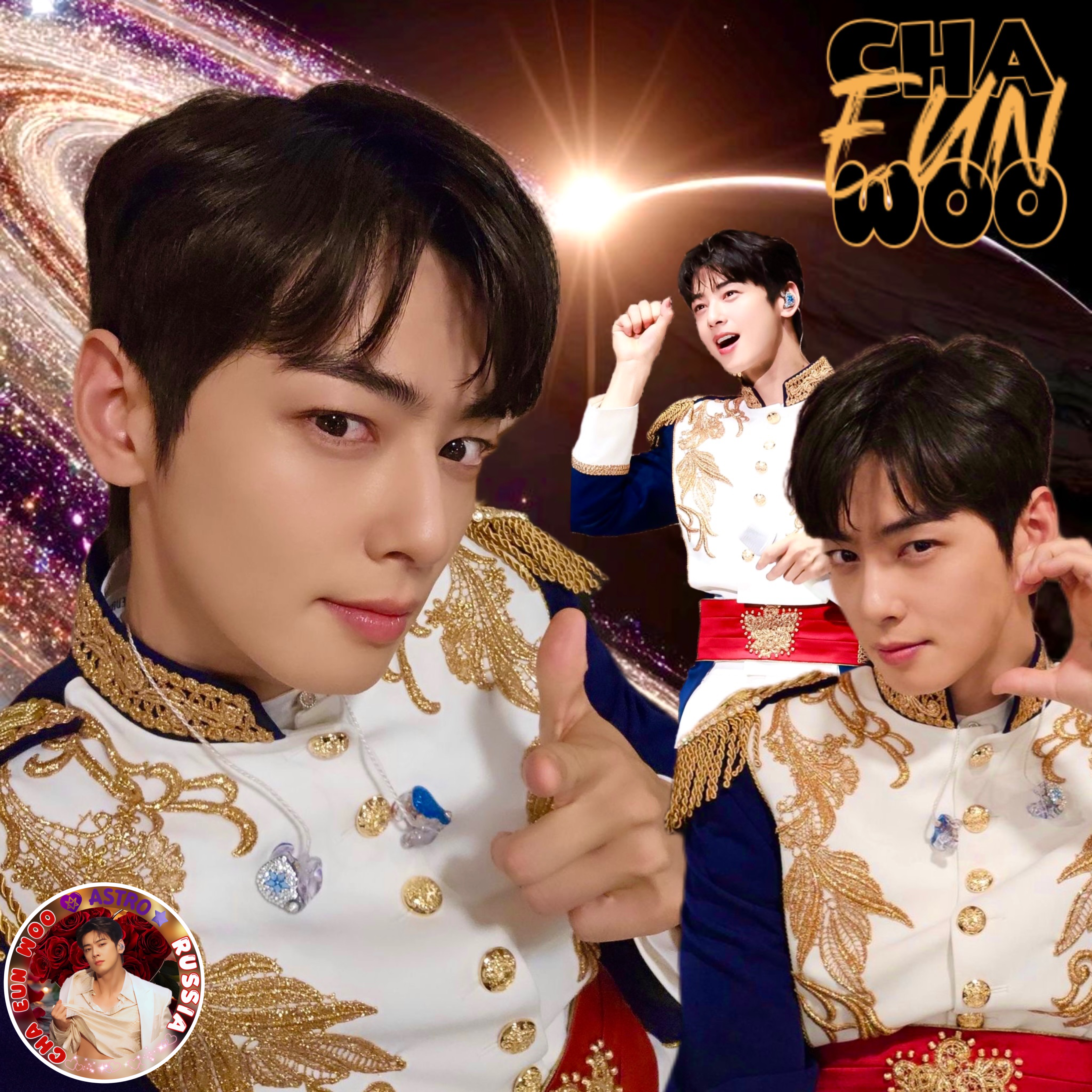 A moment captured by Eunwoo (ASTRO)'s fan