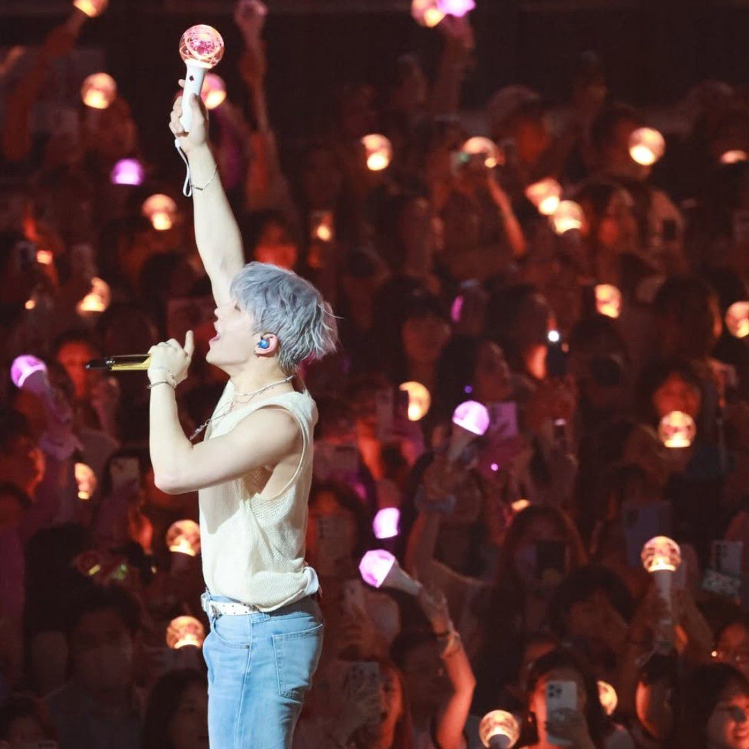 Recent activity shot of Jinjin (ASTRO)