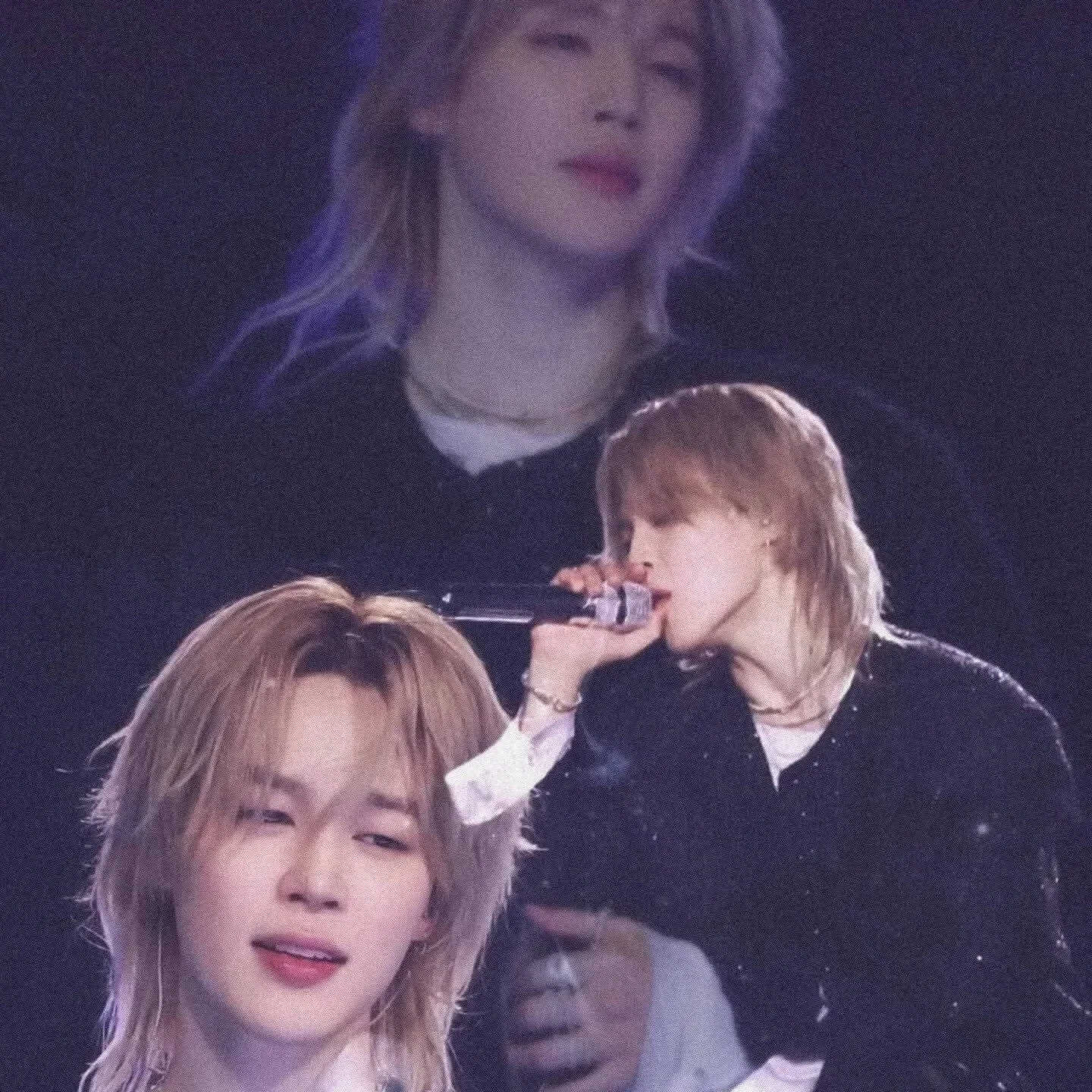 Recent activity shot of Jimin (BTS)