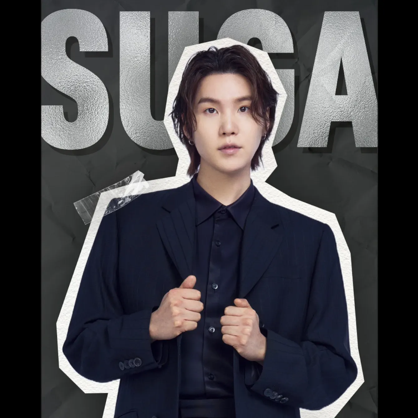 Recent activity shot of SUGA (BTS)