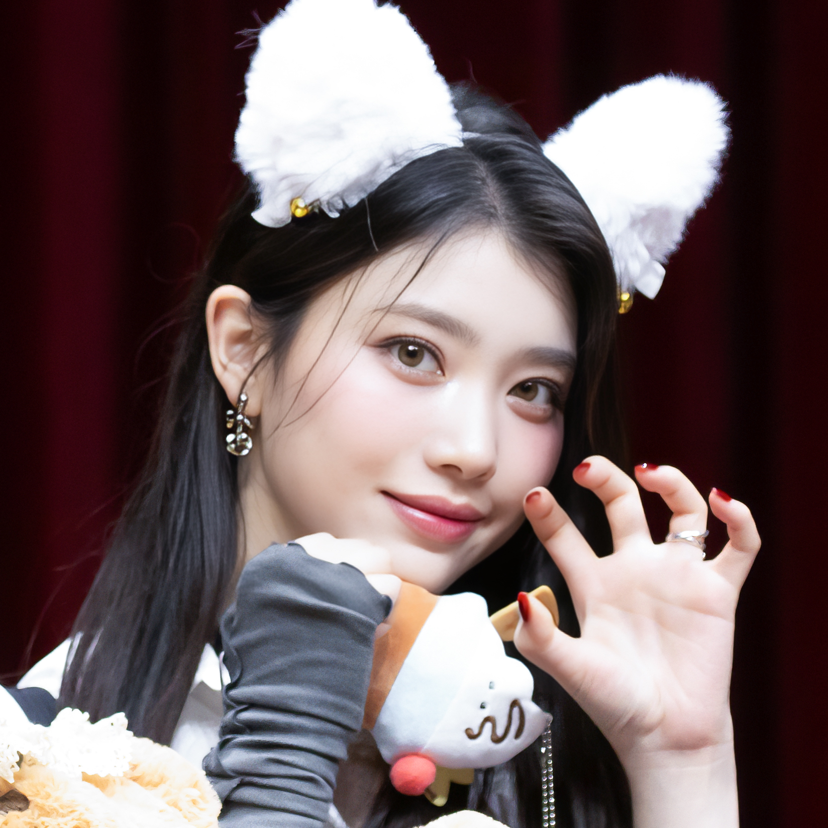 A moment captured by Xiao Ting (Kep1er)'s fan