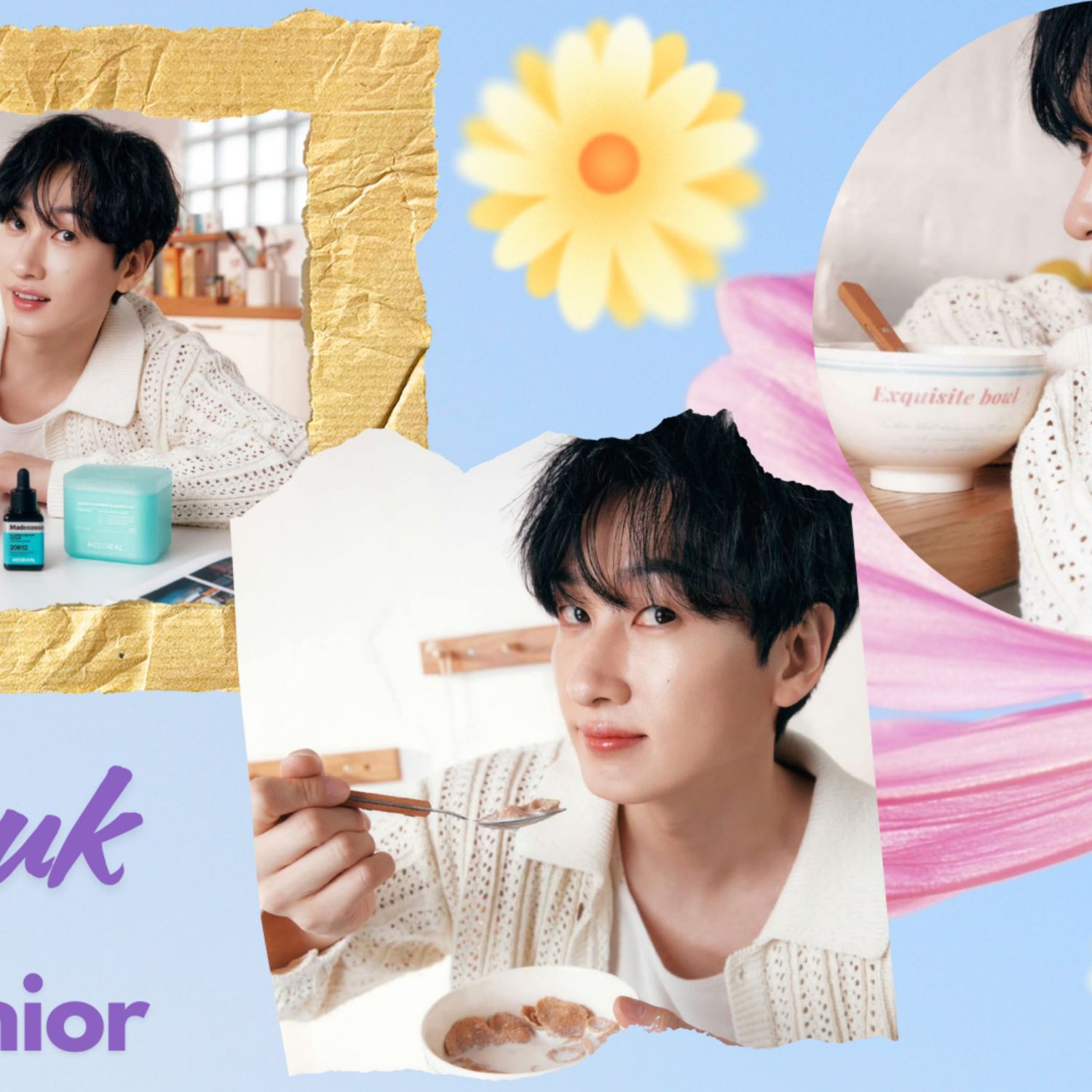 A moment captured by Eunhyuk (Super Junior)'s fan