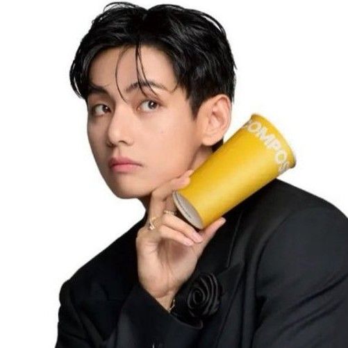 V (BTS)の舞台裏ショット