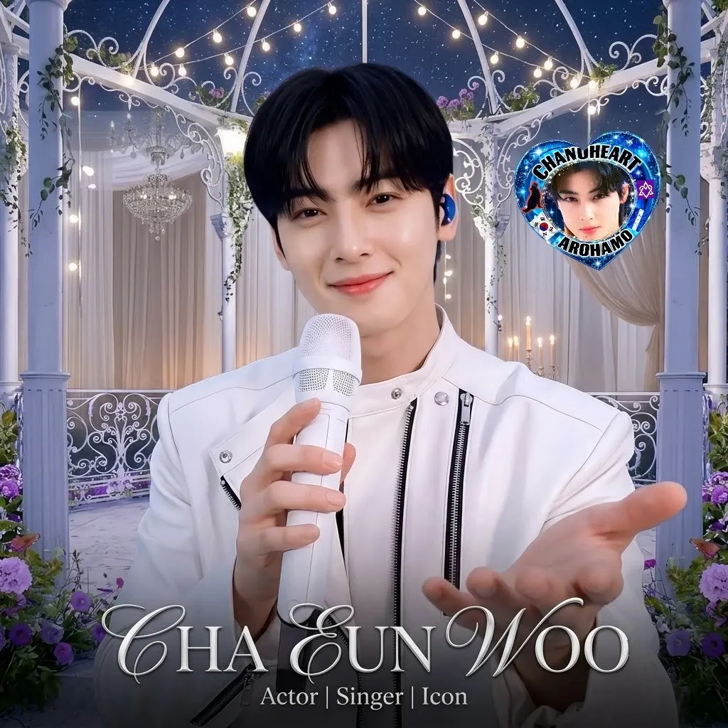 A moment captured by Eunwoo (ASTRO)'s fan