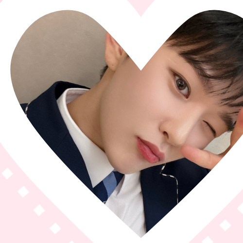 Behind-the-scenes cut of Haseung (WHIB)