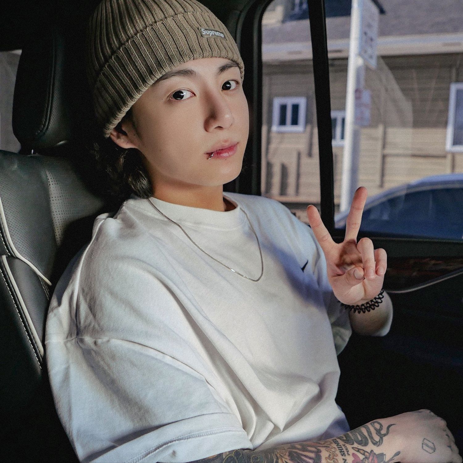 柾國 (防彈少年團)粉絲拍下的瞬間